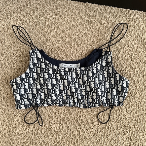 Dior OBLIQUE Adjustable strap tank top - Picture 2 of 5